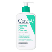 Cerave Foaming Facial Cleanser Skin Stash