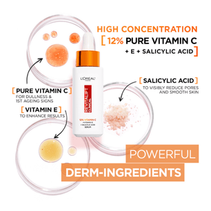 L'Oréal Paris Revitalift Derm Intensives Vitamin C Face Serum (30ml)