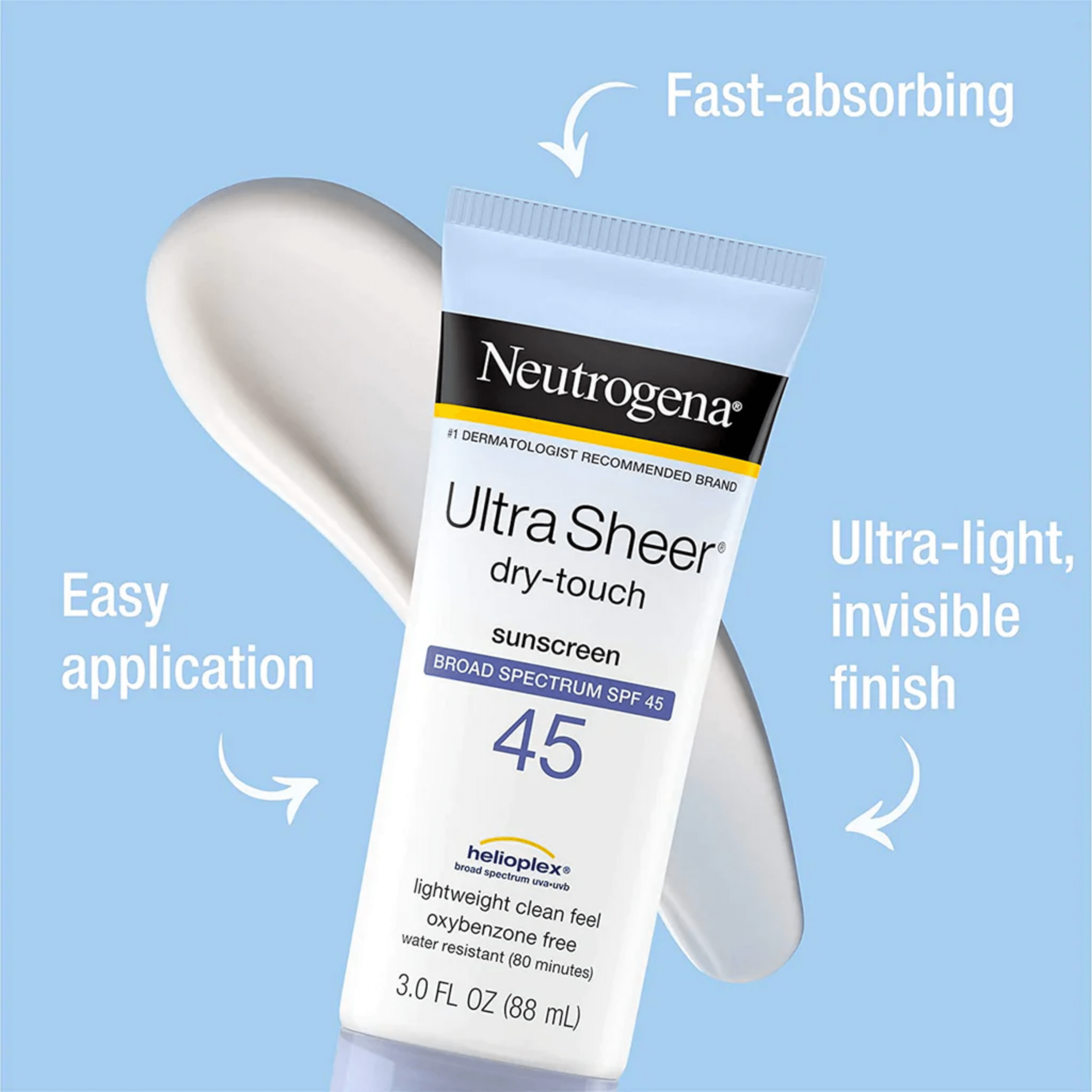 Neutrogena Ultra Sheer Dry-Touch Sunscreen SPF 45/55/70 (88/147ml)