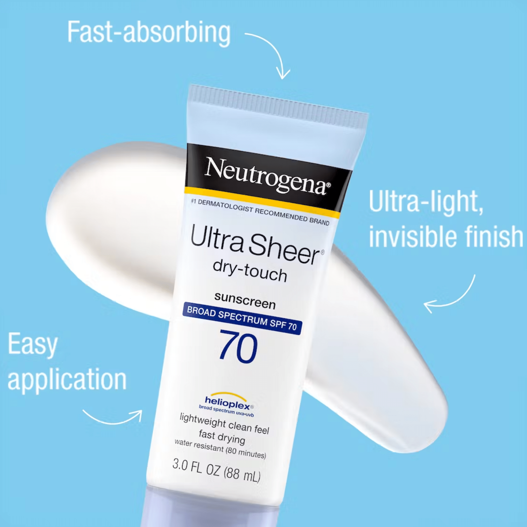 Neutrogena Ultra Sheer Dry-Touch Sunscreen SPF 45/55/70 (88/147ml)